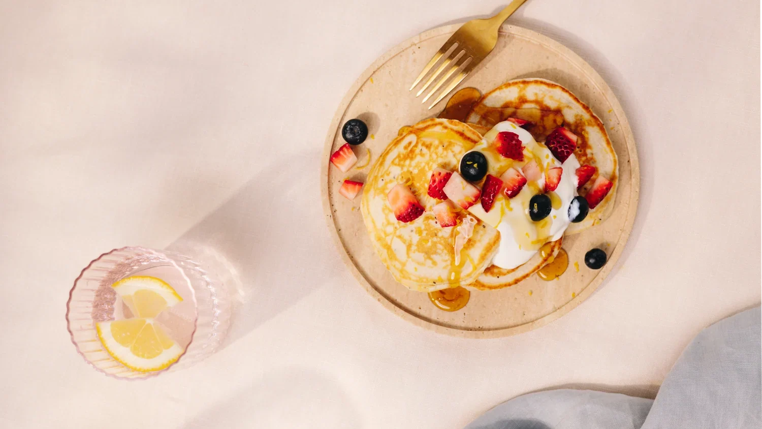 Blueberry and Vanilla Collagen Pancakes – Dose & Co | United Kingdom