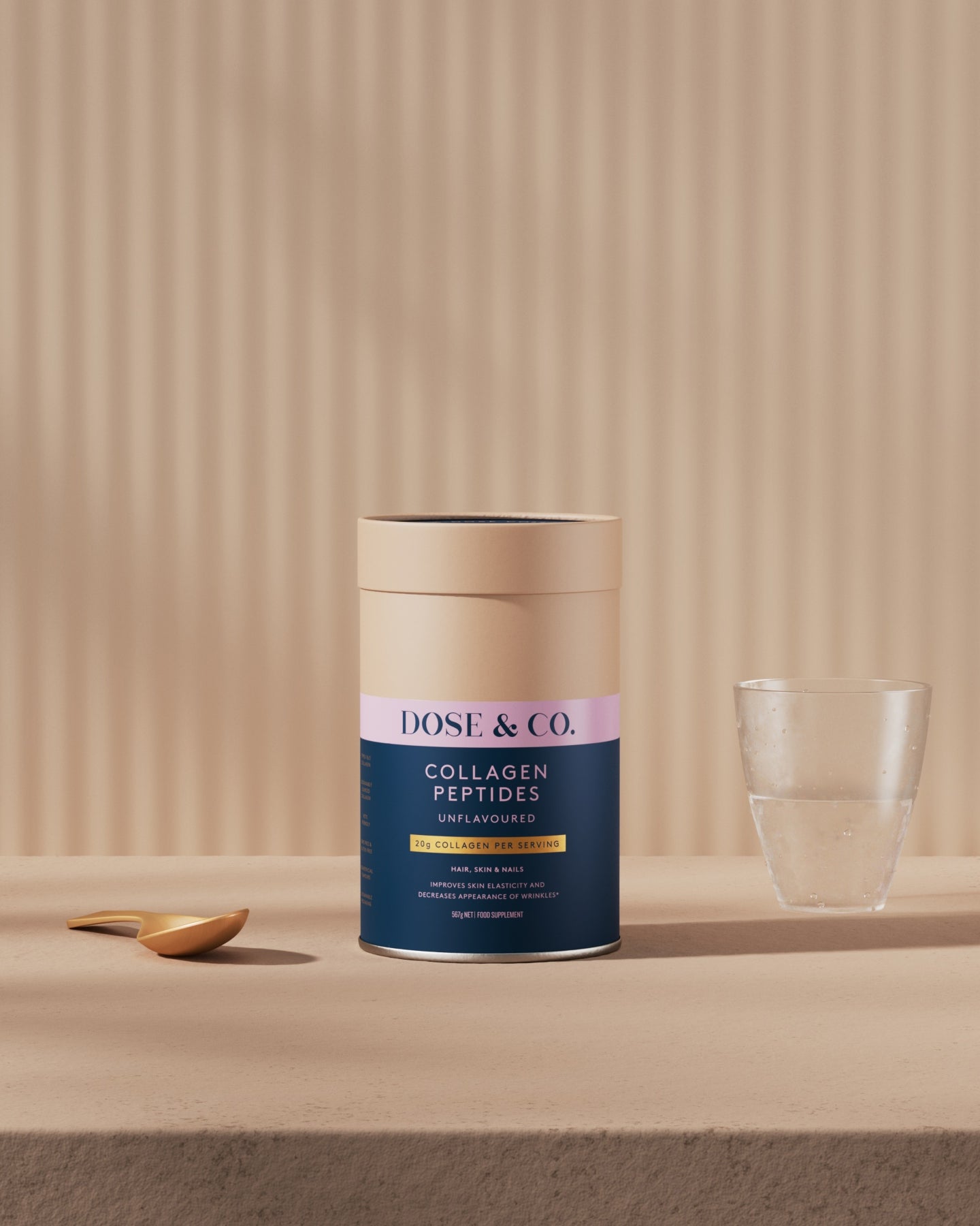 Pure Collagen Peptides Unflavoured 567g