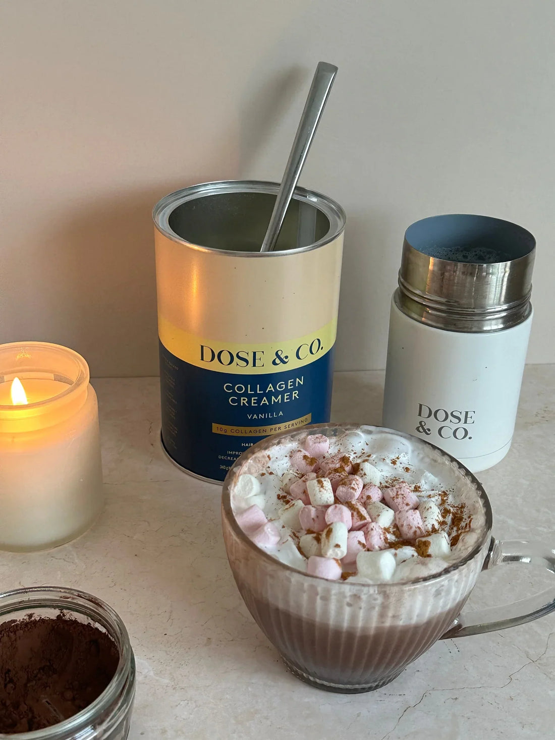 Cosy, Creamy Vanilla Hot Chocolate