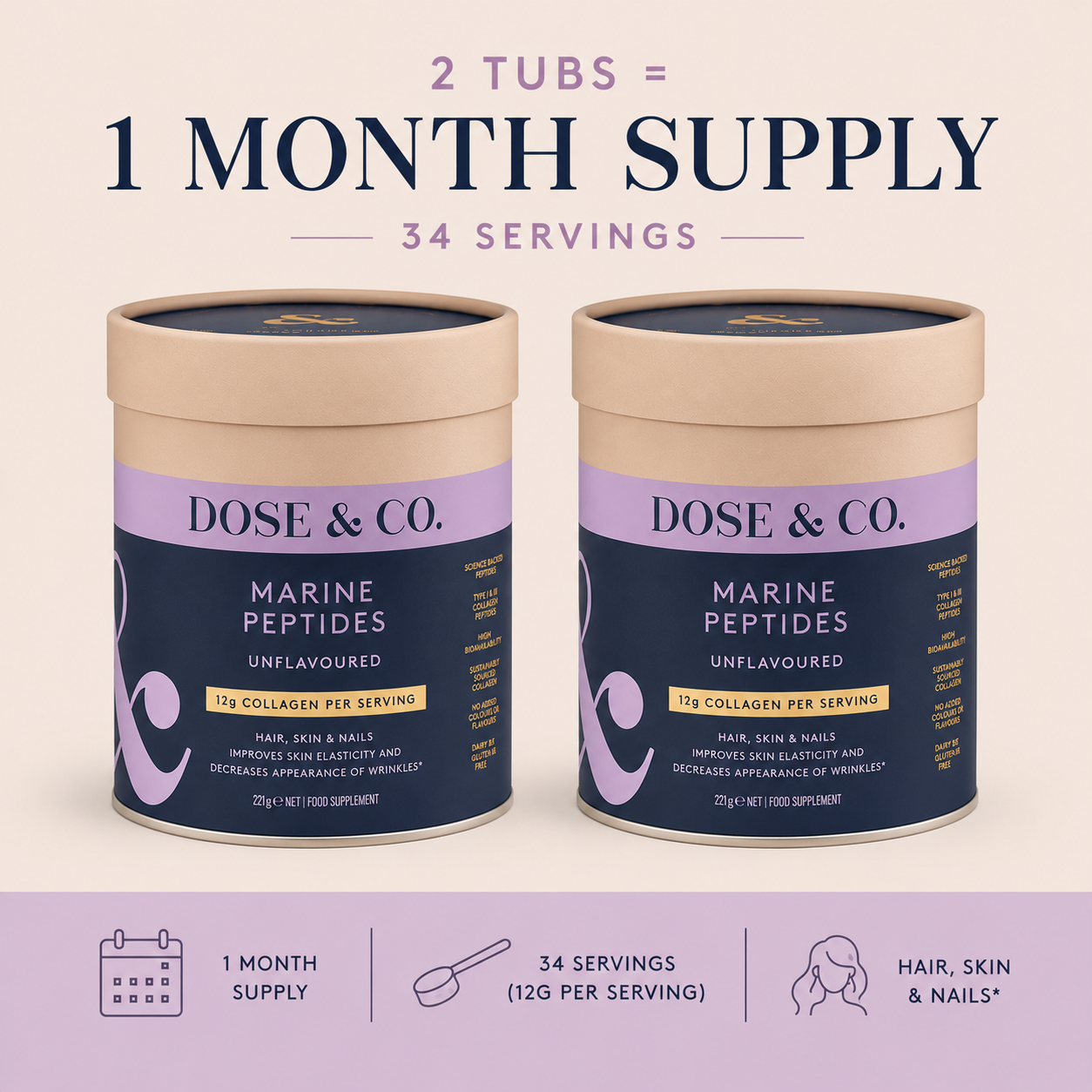 Marine Collagen Peptides Unflavoured
