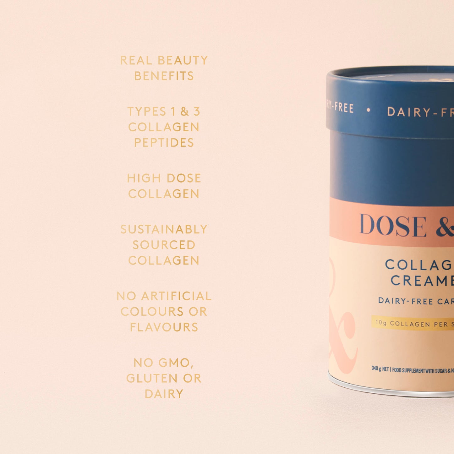 Dairy-Free Collagen Creamer Caramel