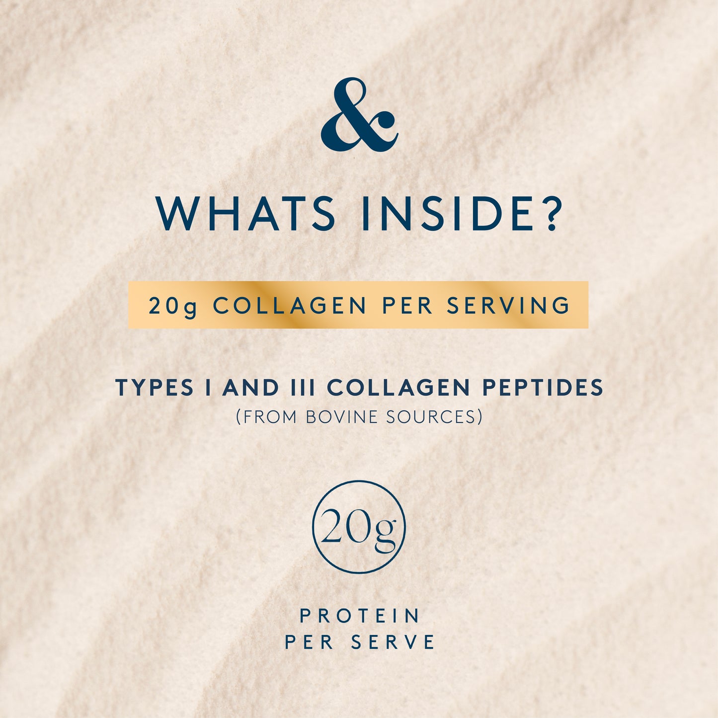 Pure Collagen Peptides Unflavoured 567g