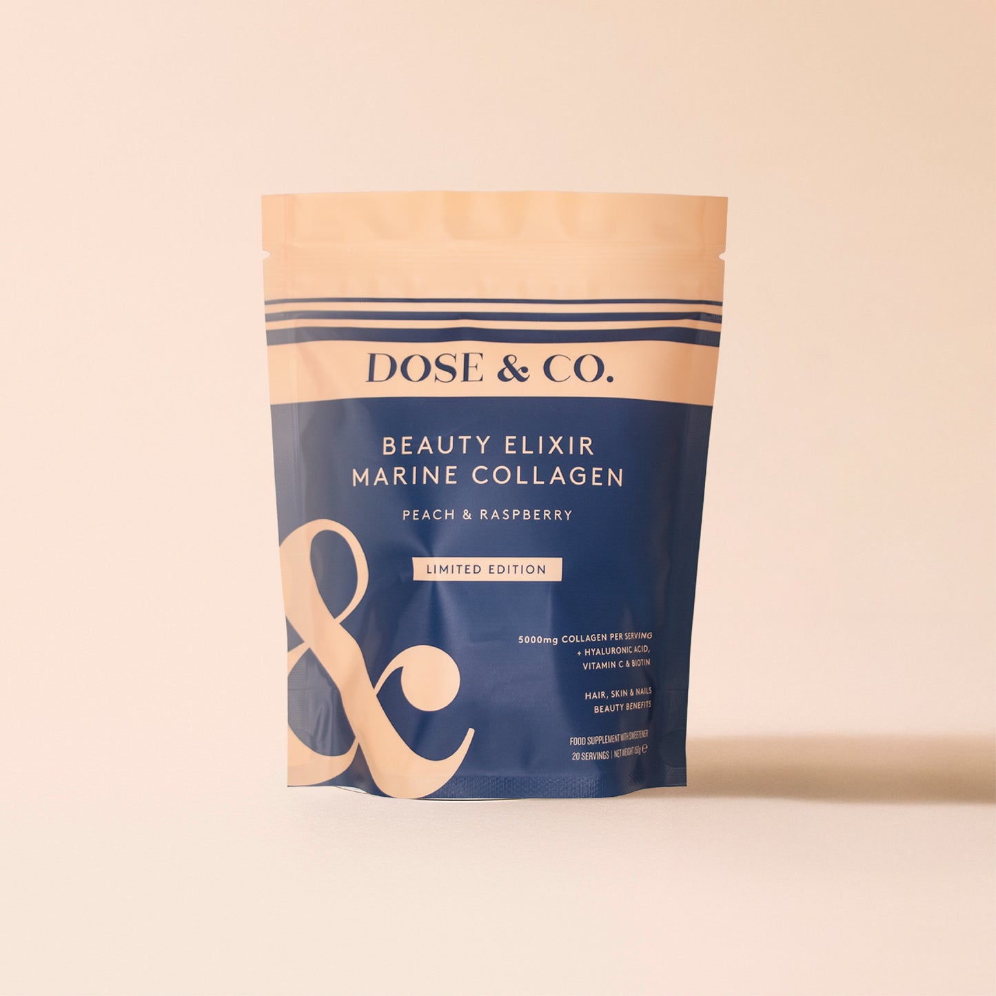 Marine Collagen Beauty Elixir - Peach & Raspberry