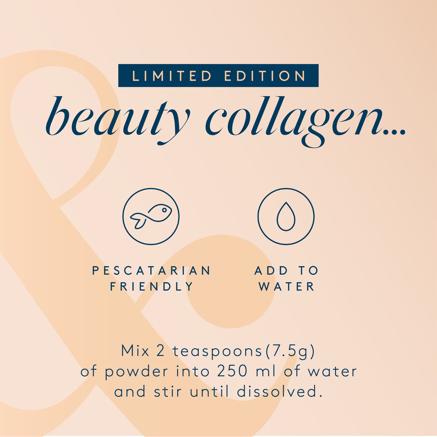 Marine Collagen Beauty Elixir - Peach & Raspberry