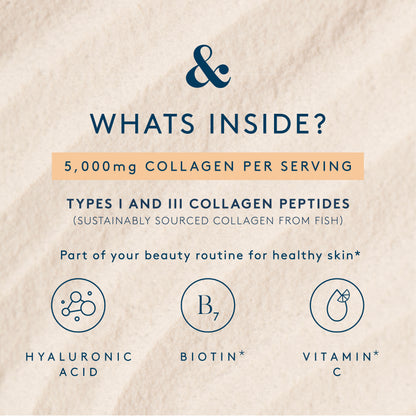 Marine Collagen Beauty Elixir - Peach & Raspberry