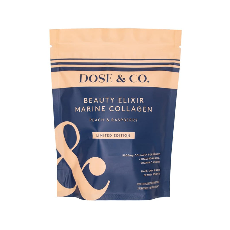 Marine Collagen Beauty Elixir 150g - Peach & Raspberry