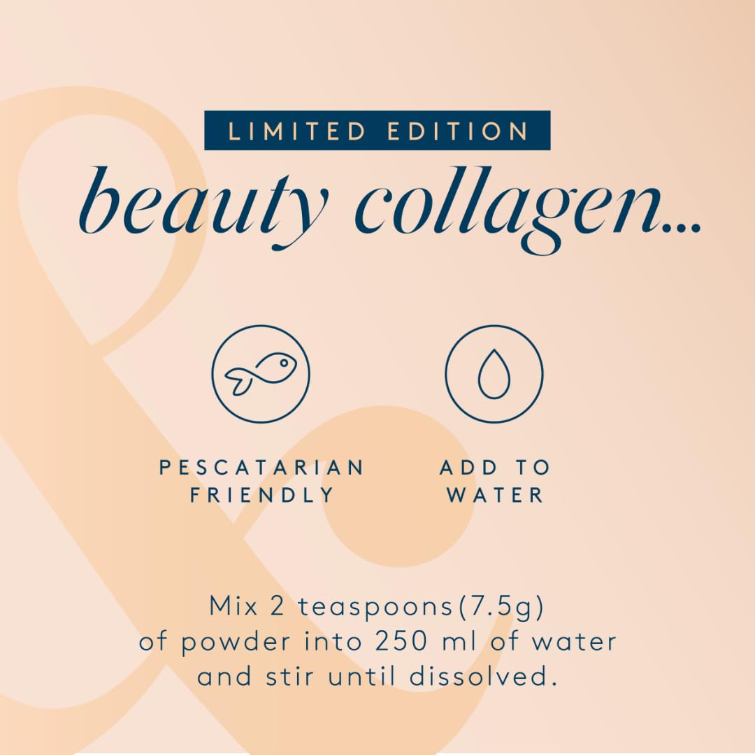 Marine Collagen Beauty Elixir 150g - Peach & Raspberry