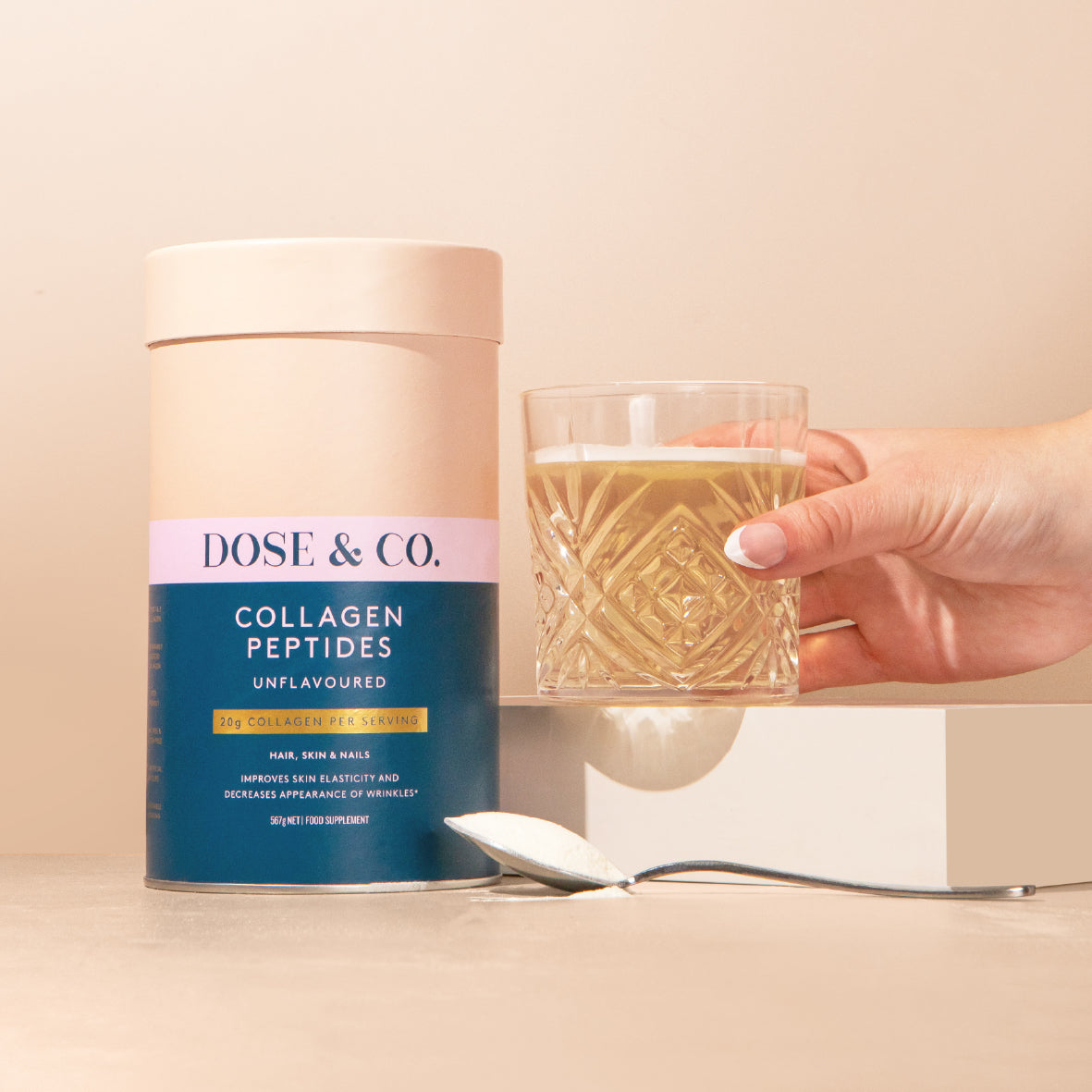 Pure Collagen Peptides Unflavoured 567g