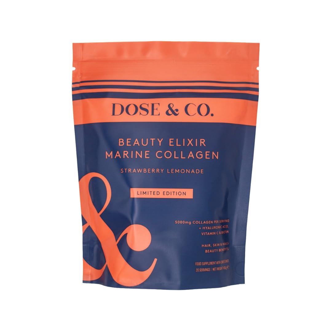 Marine Collagen Beauty Elixir 150g - Strawaberry Lemonade